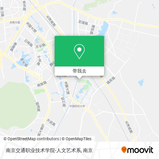 南京交通职业技术学院-人文艺术系地图