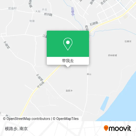 横路步地图