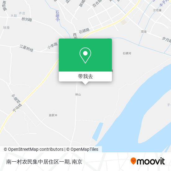 南一村农民集中居住区一期地图