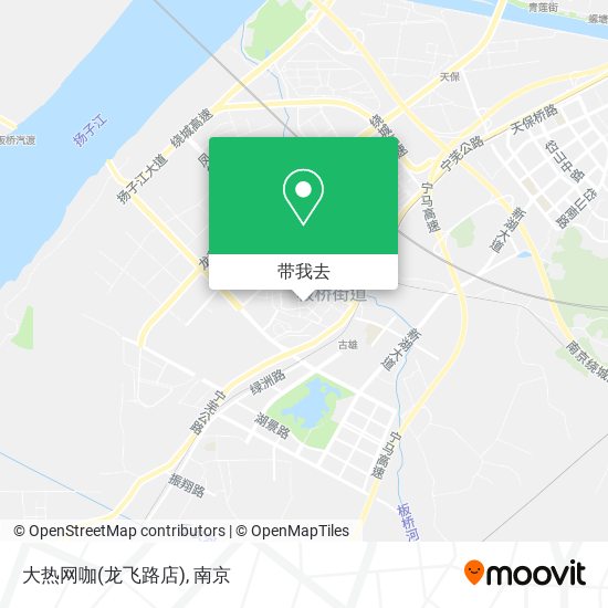 大热网咖(龙飞路店)地图