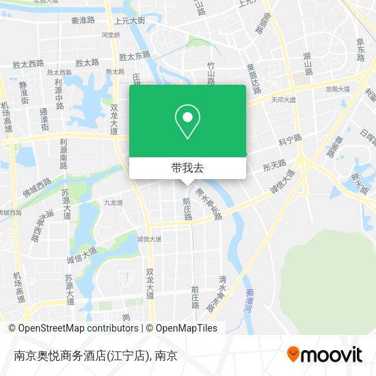 南京奥悦商务酒店(江宁店)地图