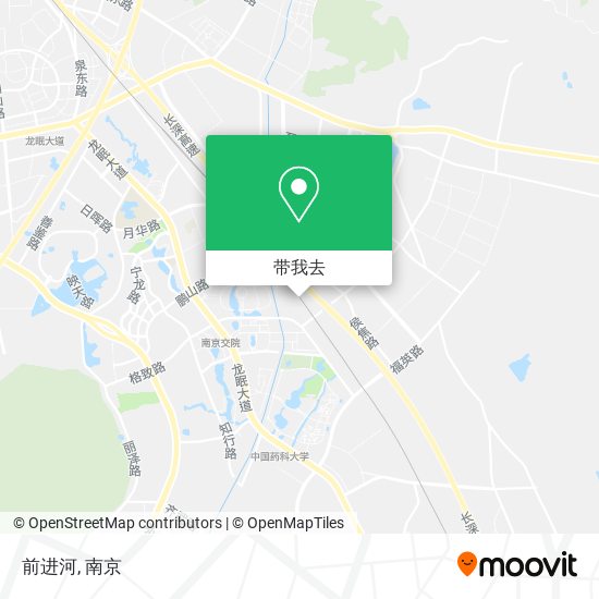 前进河地图
