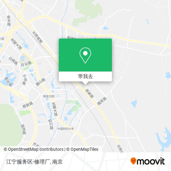 江宁服务区-修理厂地图