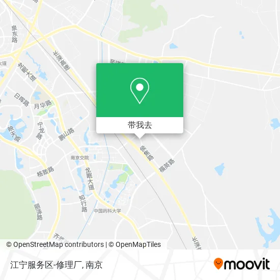 江宁服务区-修理厂地图
