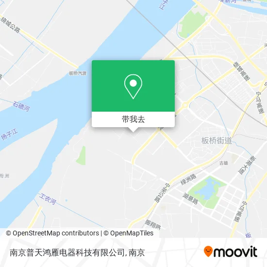 南京普天鸿雁电器科技有限公司地图