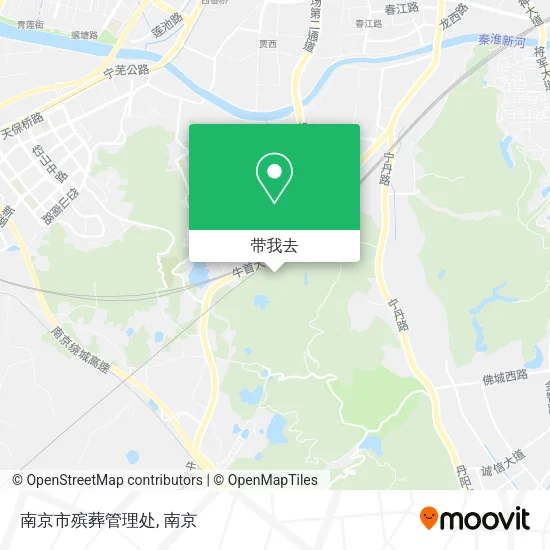 南京市殡葬管理处地图