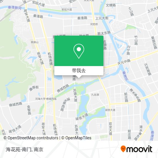 海花苑-南门地图