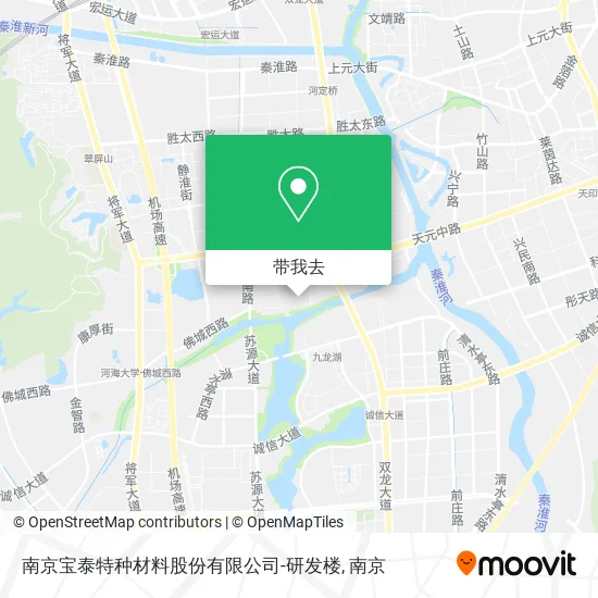 南京宝泰特种材料股份有限公司-研发楼地图
