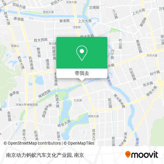 南京动力蚂蚁汽车文化产业园地图