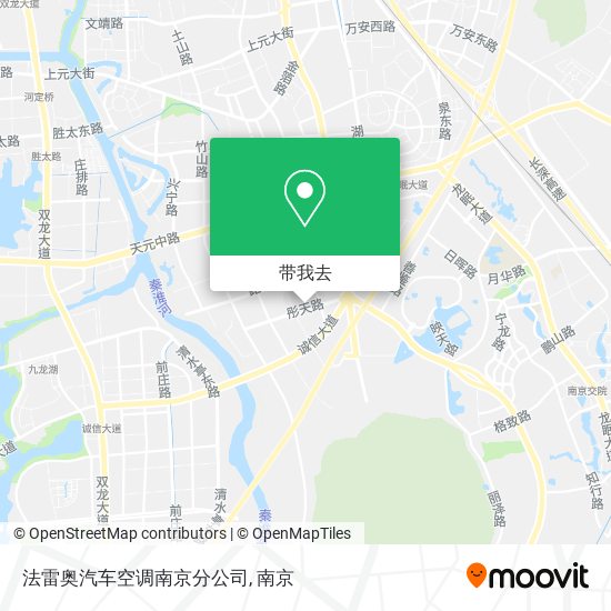 法雷奥汽车空调南京分公司地图
