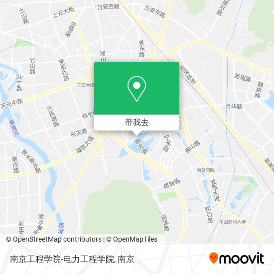 南京工程学院-电力工程学院地图