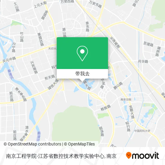 南京工程学院-江苏省数控技术教学实验中心地图