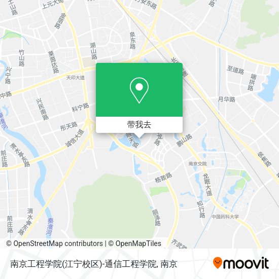 南京工程学院(江宁校区)-通信工程学院地图