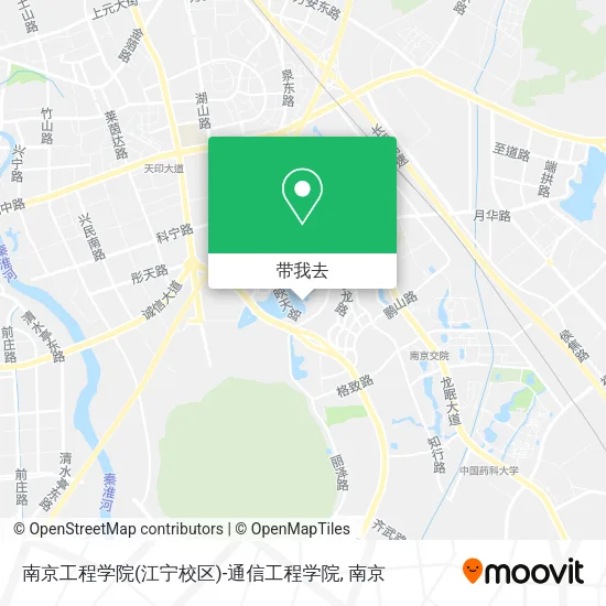 南京工程学院(江宁校区)-通信工程学院地图