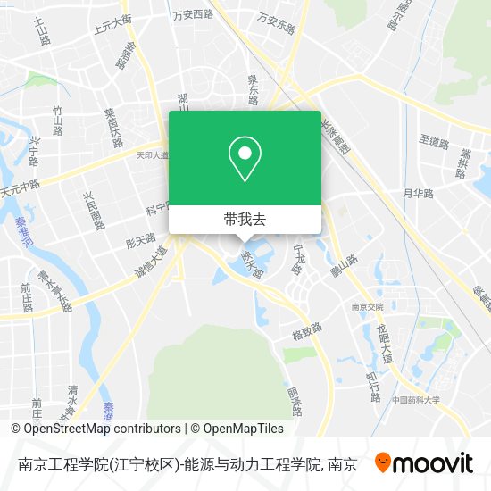 南京工程学院(江宁校区)-能源与动力工程学院地图