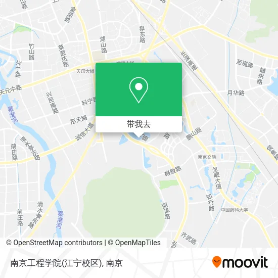 南京工程学院(江宁校区)地图