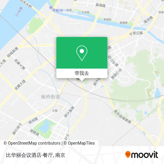 比华丽会议酒店-餐厅地图