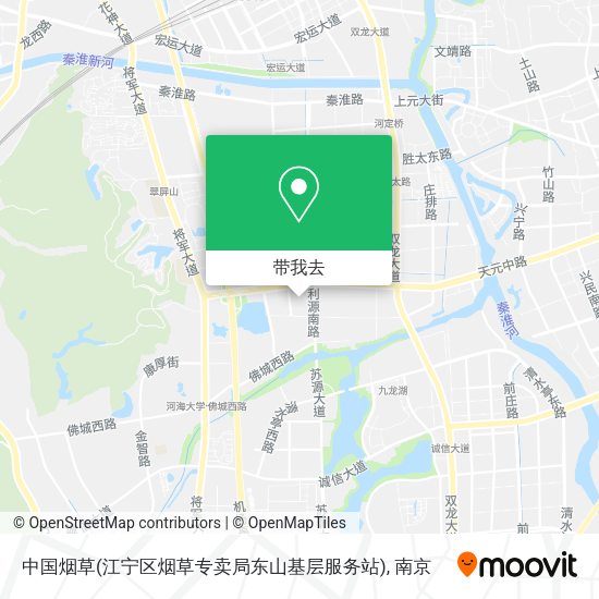 中国烟草(江宁区烟草专卖局东山基层服务站)地图