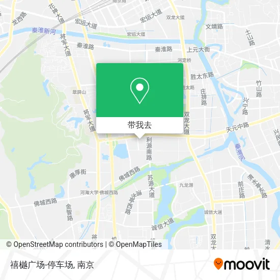 禧樾广场-停车场地图