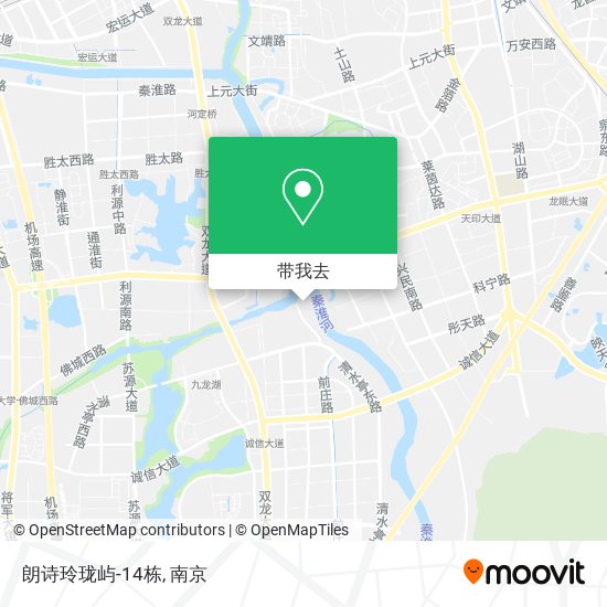 朗诗玲珑屿-14栋地图
