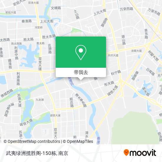 武夷绿洲揽胜阁-150栋地图