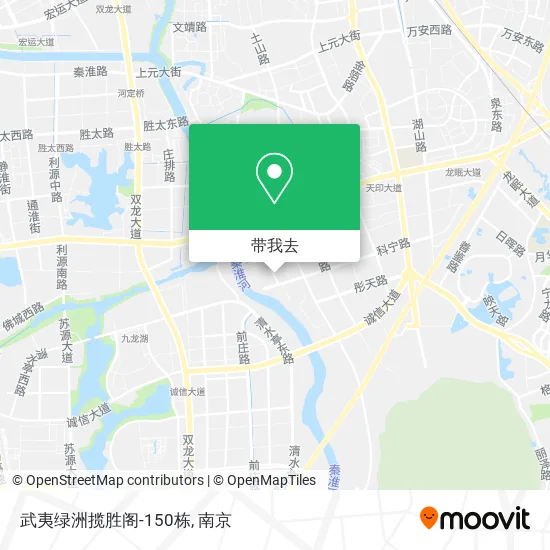 武夷绿洲揽胜阁-150栋地图