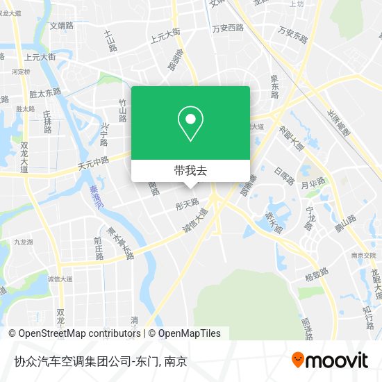 协众汽车空调集团公司-东门地图