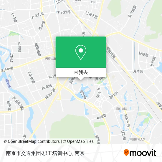 南京市交通集团-职工培训中心地图