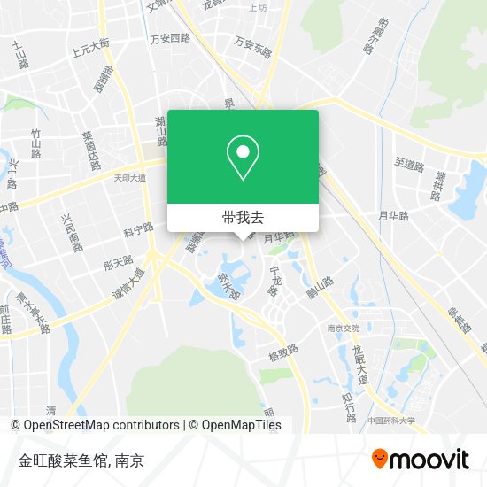 金旺酸菜鱼馆地图