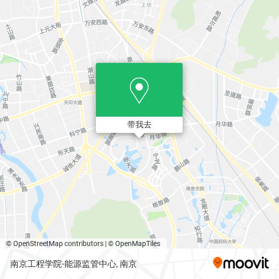 南京工程学院-能源监管中心地图