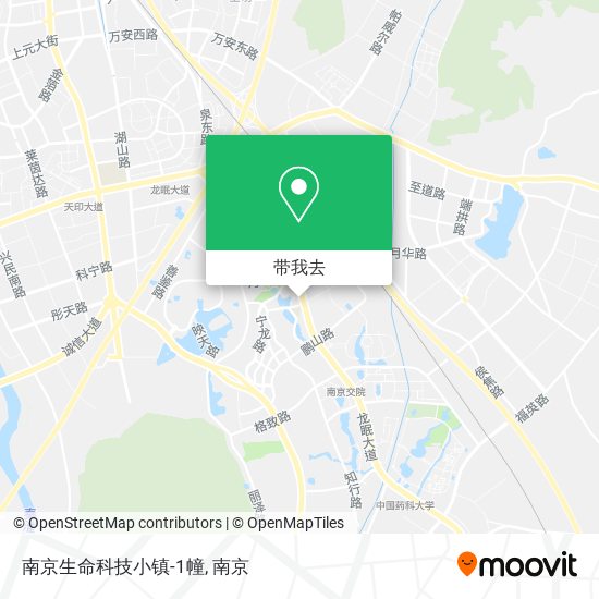 南京生命科技小镇-1幢地图