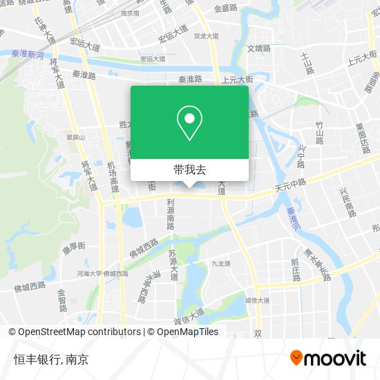 恒丰银行地图