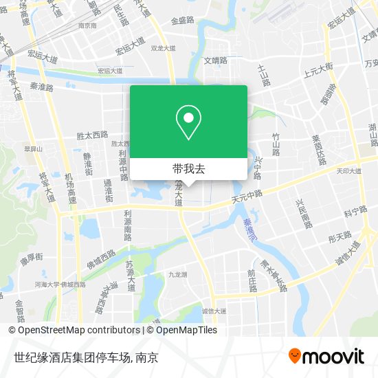 世纪缘酒店集团停车场地图