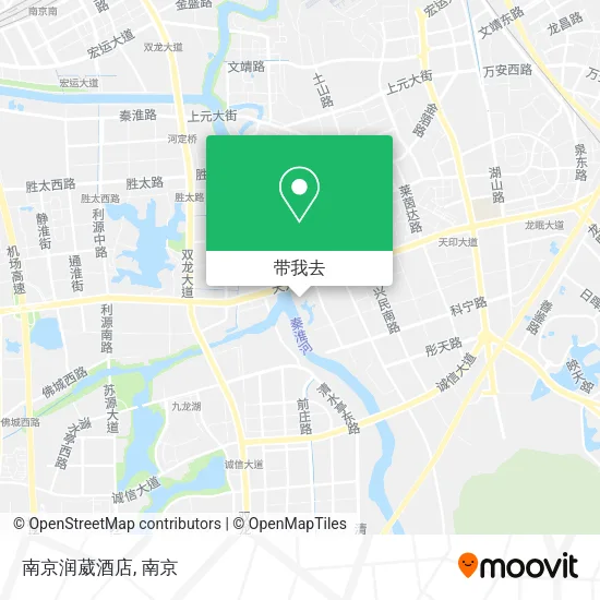 南京润葳酒店地图
