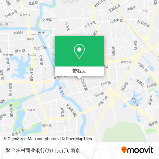 紫金农村商业银行(方山支行)地图