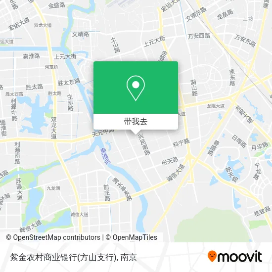 紫金农村商业银行(方山支行)地图