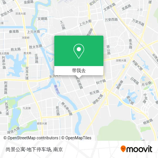 尚景公寓-地下停车场地图