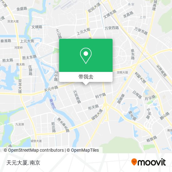 天元大厦地图