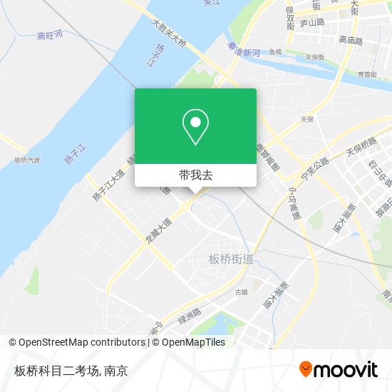 板桥科目二考场地图