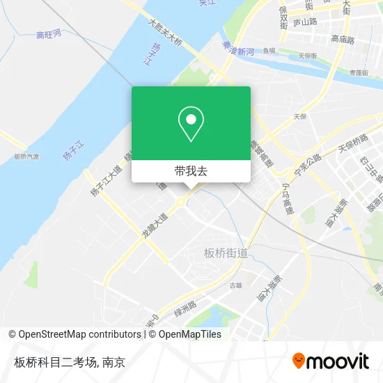 板桥科目二考场地图