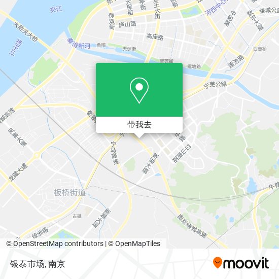 银泰市场地图
