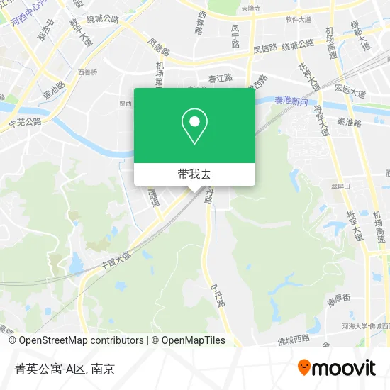 菁英公寓-A区地图