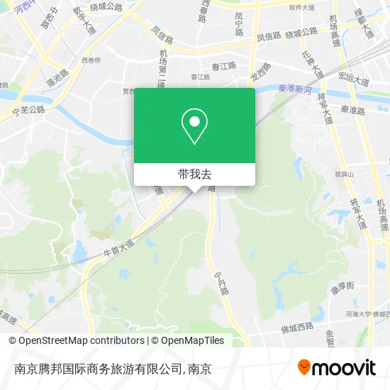 南京腾邦国际商务旅游有限公司地图