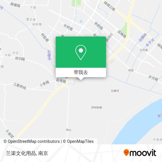 兰渠文化用品地图