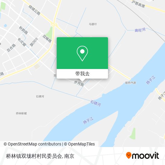 桥林镇双垅村村民委员会地图