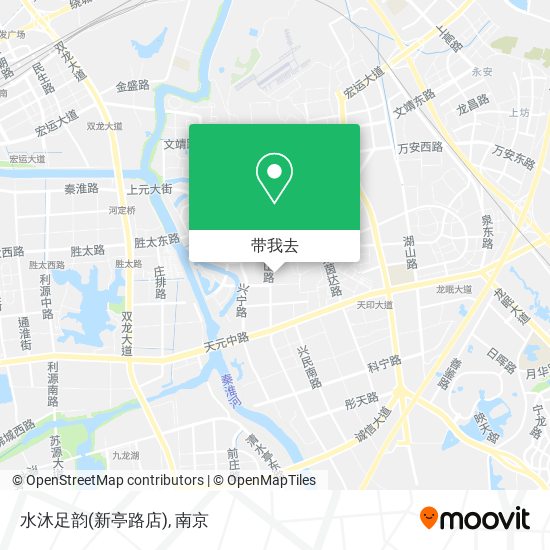 水沐足韵(新亭路店)地图