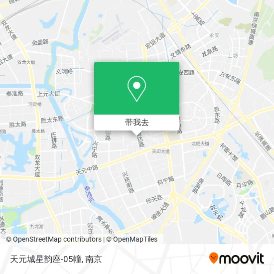 天元城星韵座-05幢地图