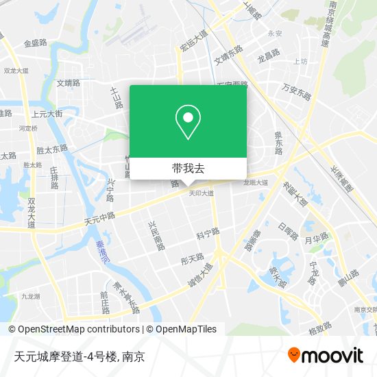 天元城摩登道-4号楼地图