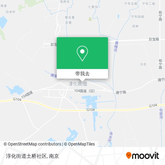 淳化街道土桥社区地图