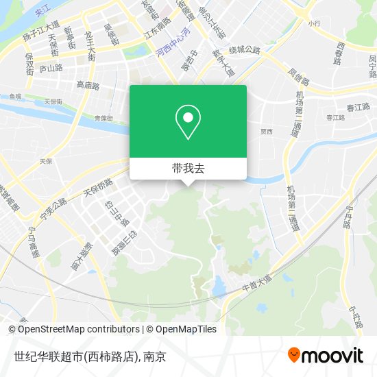 世纪华联超市(西柿路店)地图